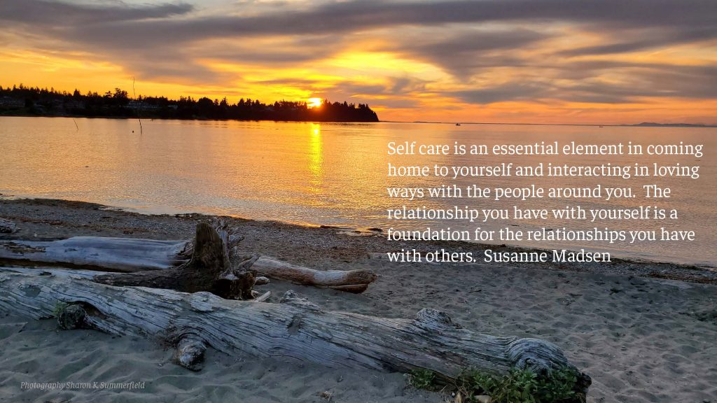 Quote by Susanne Madsen. Photography by Sharon K. Summerfield