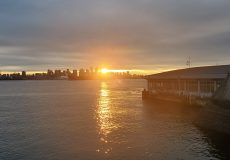 Sunset at the Lonsdale Quay in North Vancouver. Photography by Sharon K. Summerfield